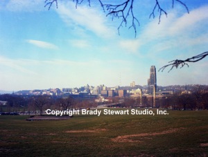 View of Oakland from Schenley Park